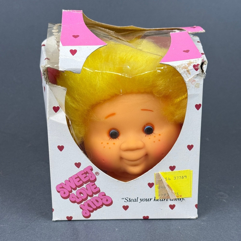 Vintage Sweet Love Kids Doll Head Put-Together Doll